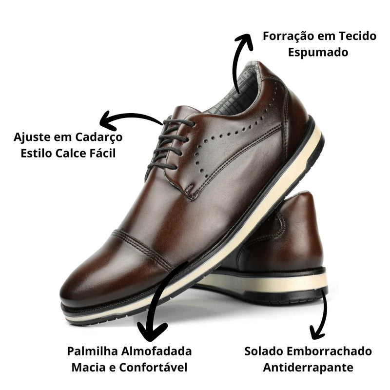 Sapato Social Elegante Masculino