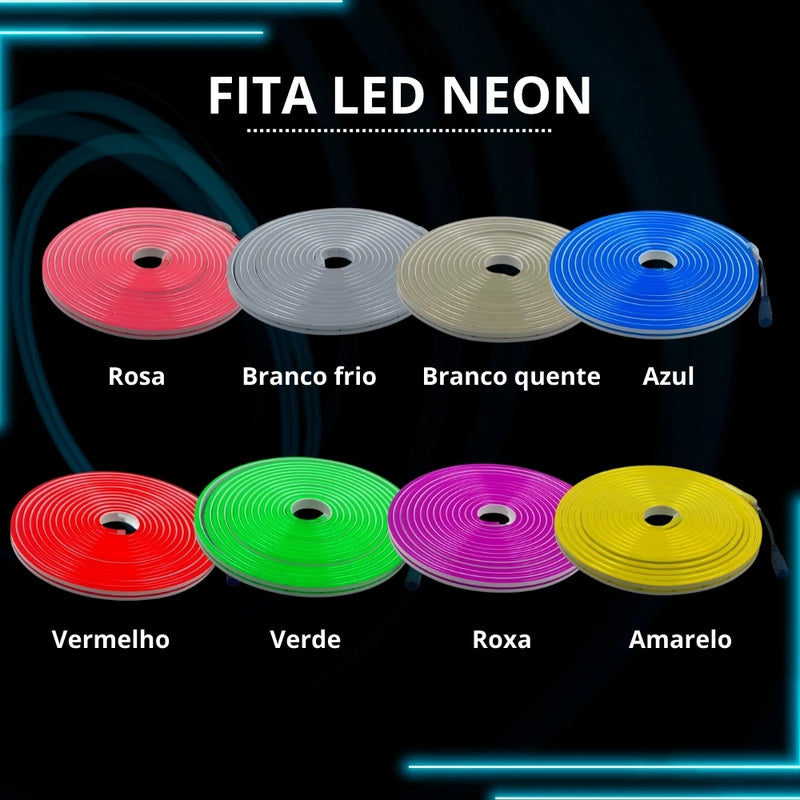 Fita LED NEON Flexível 5 Metros