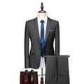 Terno Masculino Coreano Elegante Slim