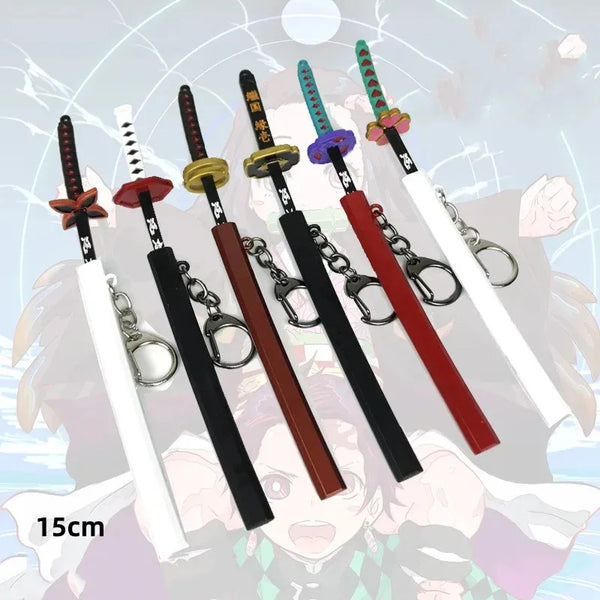 Chaveiros Katanas Demon Slayer Anime (Kimetsu no Yaiba)