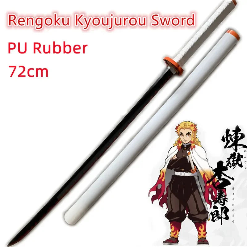 Katanas Tamanho Real (72cm) - Anime Demon Slayer