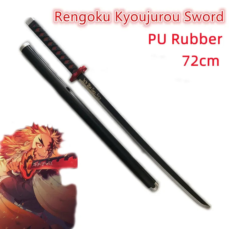 Katanas Tamanho Real (72cm) - Anime Demon Slayer