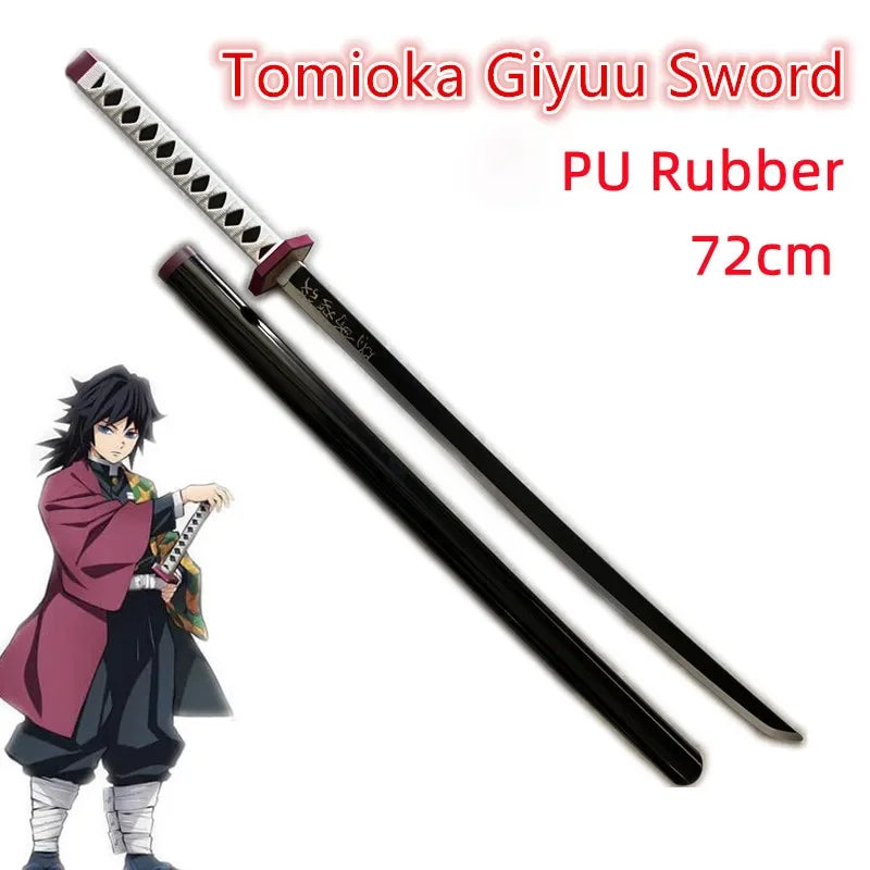 Katanas Tamanho Real (72cm) - Anime Demon Slayer