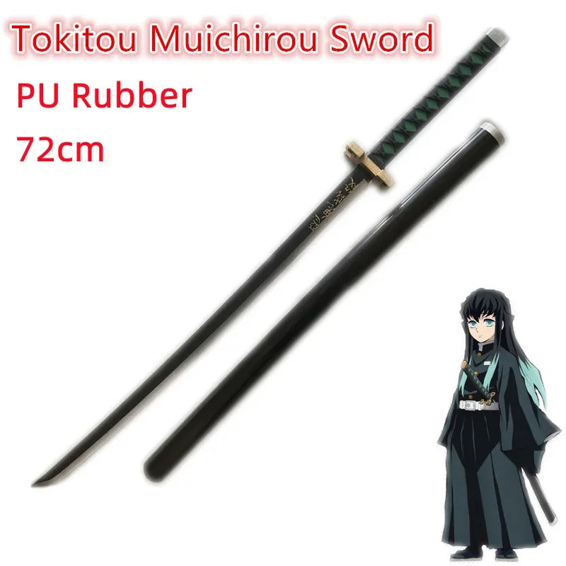 Katanas Tamanho Real (72cm) - Anime Demon Slayer